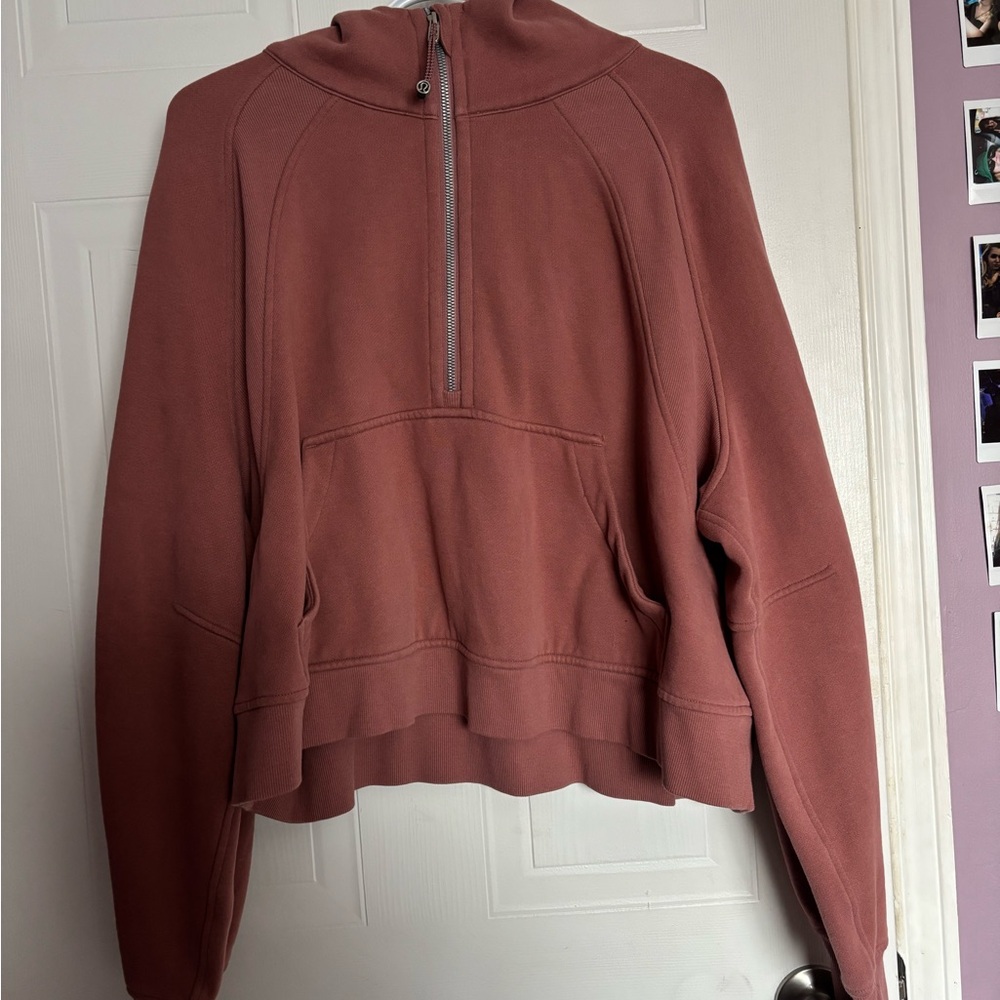 lululemon athletica Dusty Rose Half-Zip Hoodie